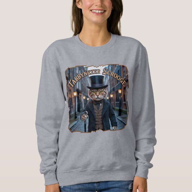 Tabbynezer Scrooge Photographic – Tabby Scrooge T Shirt (Framsida)
