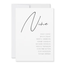 Tabell 9 Modern vigd tabellnummer mall