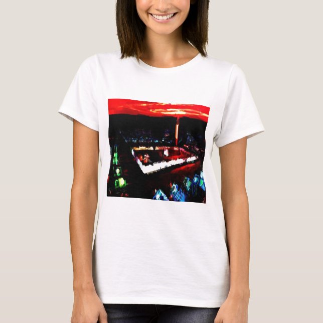 Tabernacle av guden i vildmarken t-shirt (Framsida)