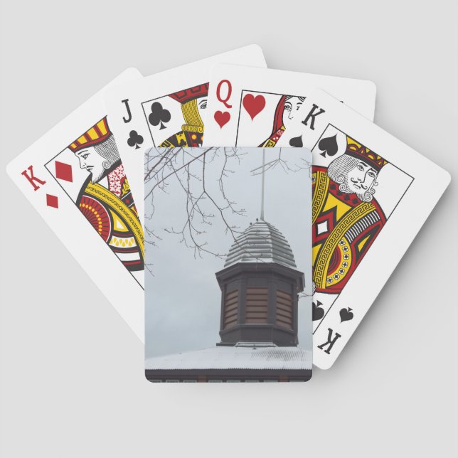 Tabernacle Kor i Snö - Martha's Vineyard Casinokort (Baksidan)