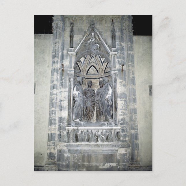 Tabernacle med fyra kröda Saints Vykort (Framsida)