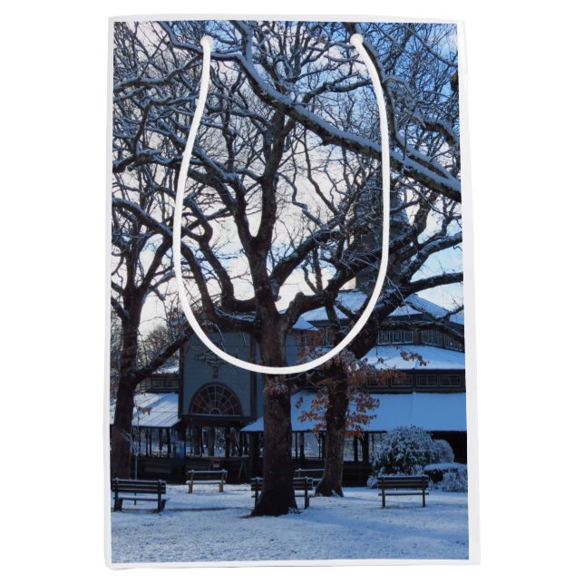 Tabernacle Morgon efter Snö - Martha's Vineyard (Framsidan)