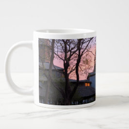 Tabernacle och Church Sunrise - Martha's Vineyard Jumbo Mugg