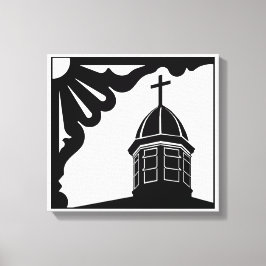 Tabernacle och Gingerbröd - Martha's Vineyard Can Canvastryck