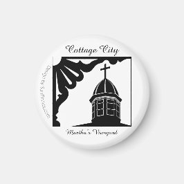 Tabernacle och Gingerbröd - Martha's Vineyard Magnet