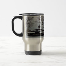 Tabernacle och Snö Grått Himlar- Martha's Vineyard