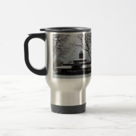 Tabernacle och Snö Grått Himlar- Martha's Vineyard Resemugg