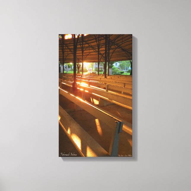 Tabernacle Solstice - Martha's Vineyard Canvastryck (Framsida)