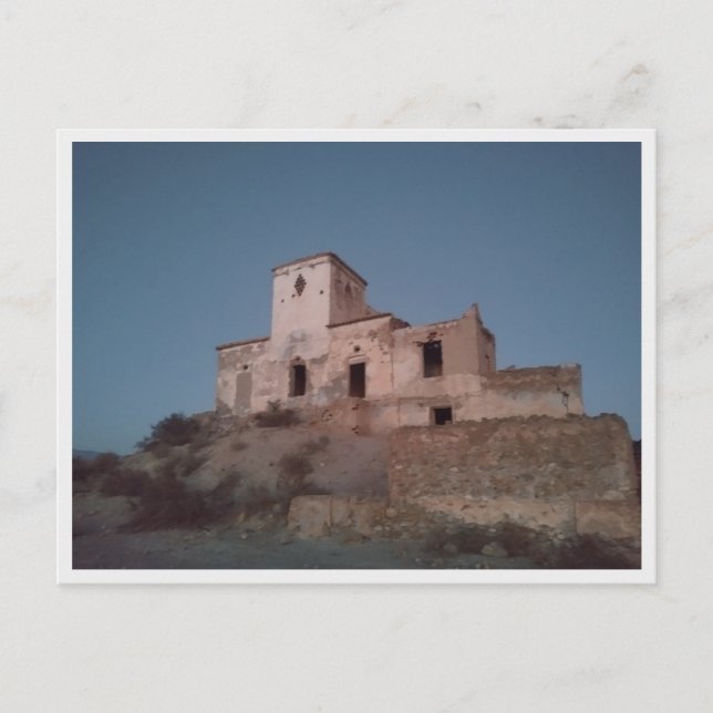 Tabernas Desert (Spanien) Vykort (Framsida)
