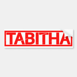 Tabitha Frimärke Bildekal