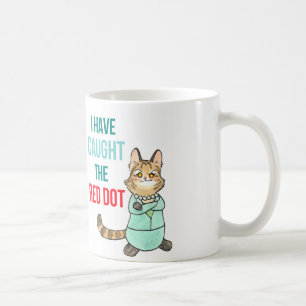 Tabitha har fångat Red Dot! Kaffemugg