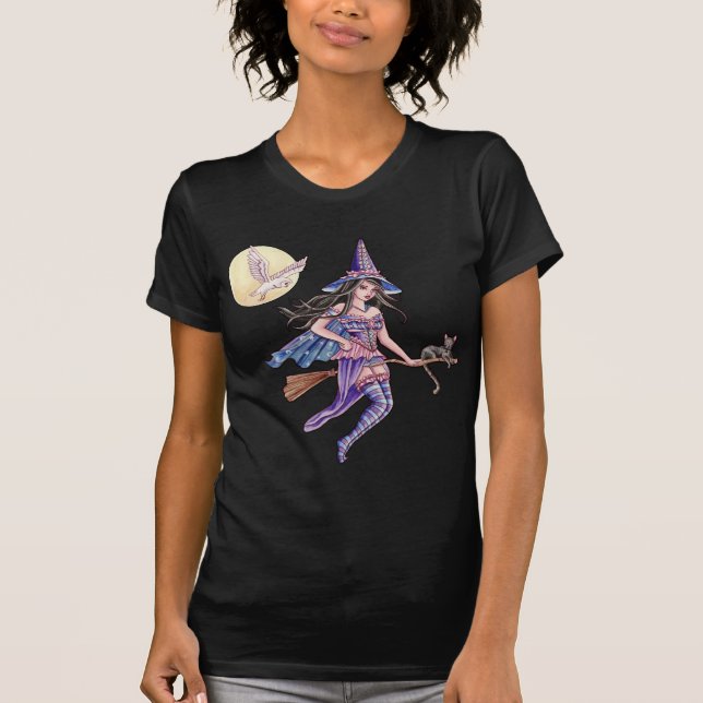 Tabitha - häxaskjorta tee (Framsida)