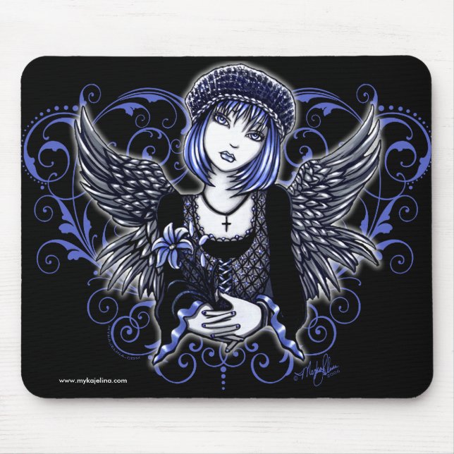 Tabitha skyddsängel Mousepad Musmatta (Framsidan)