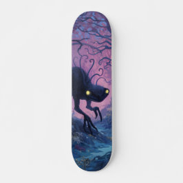 Tabla de Skate Extraterrestre en un Bosque Oscuro Mini Skateboard Bräda 18,5 Cm
