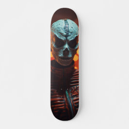 Tabla de Skate Extraterrestre Mirando de Frente Mini Skateboard Bräda 18,5 Cm