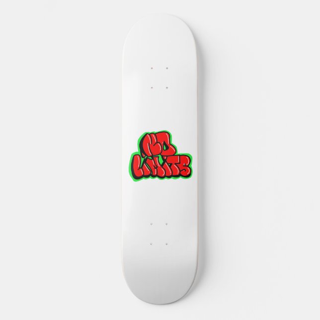 Tabla de Skate graffiti Mini Skateboard Bräda 18,5 Cm (Framsida)