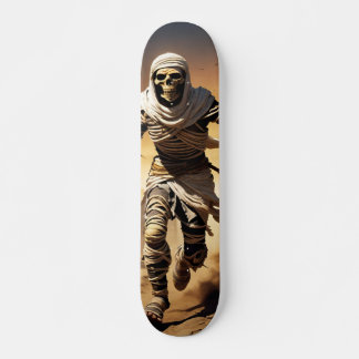 Tabla de skate Momia del Desierto Corriendo. Mini Skateboard Bräda 18,5 Cm