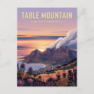Table Mountain, Kapstaden, Västra Kapprovinsen Vykort