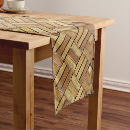 Table Runner - Brick Kaleidoscopic Pattern