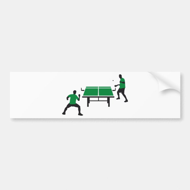 table tennis bildekal (Framsidan)