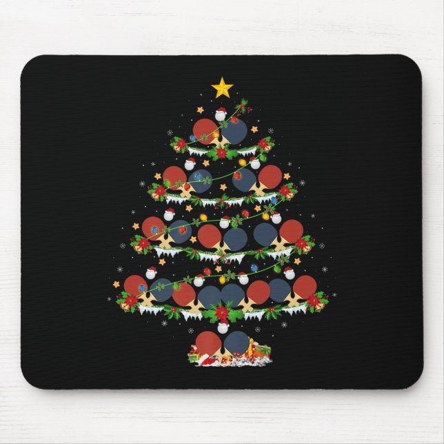 Table Tennis Christmas Tree Lights Srts Player Xma Musmatta (Framsidan)