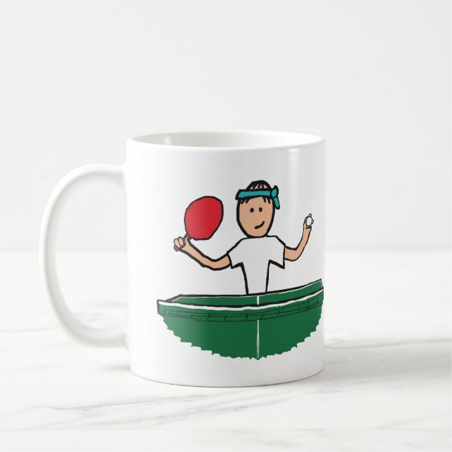 Table Tennis Kaffemugg (Vänster)