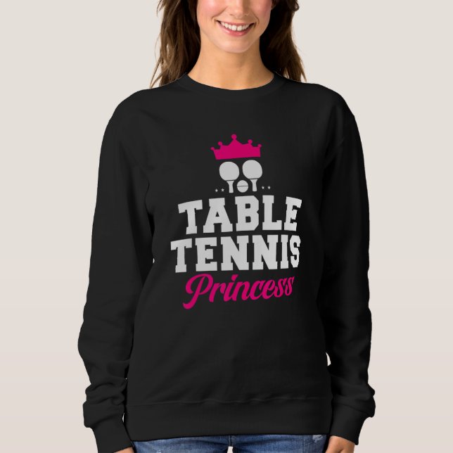 Table Tennis Princess T Shirt (Framsida)