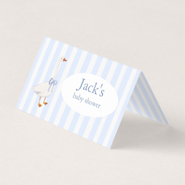 table topper kort (Baksida)