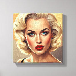 Tableau Déco (1950's) Canvastryck