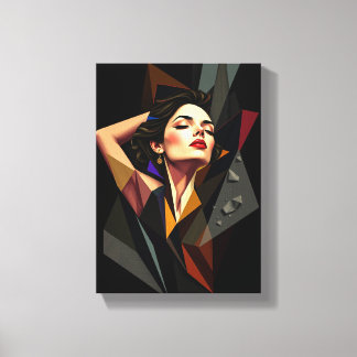 Tableau Déco ( Art Abstrait exprimant La Liberté ) Canvastryck