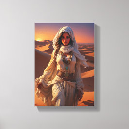 Tableau Déco (La Beauté Du Sahara) Canvastryck