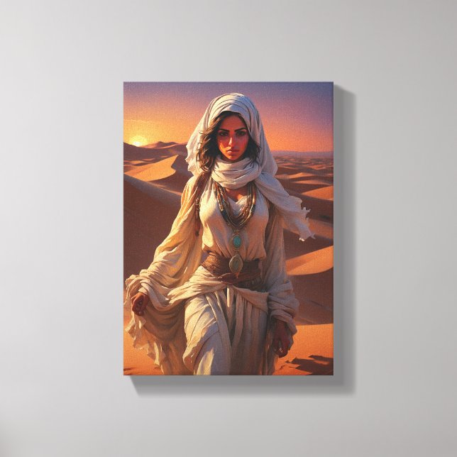 Tableau Déco (La Beauté Du Sahara) Canvastryck (Framsida)