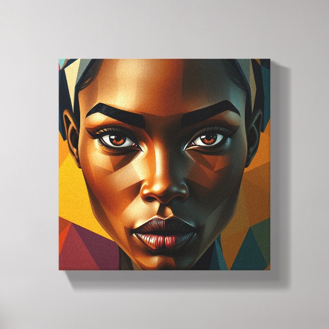 Tableau Déco ( L'Âme du Continent ) Canvastryck (Framsida)