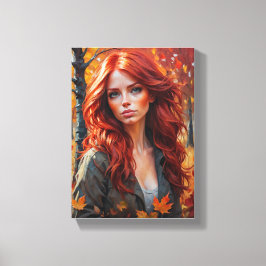 Tableau Décoratif  (La Beauté De L'Automne) Canvastryck