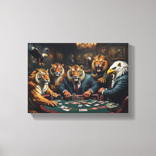 Tableau Décoratif (Wild Mafiosi) Canvastryck (Framsida)