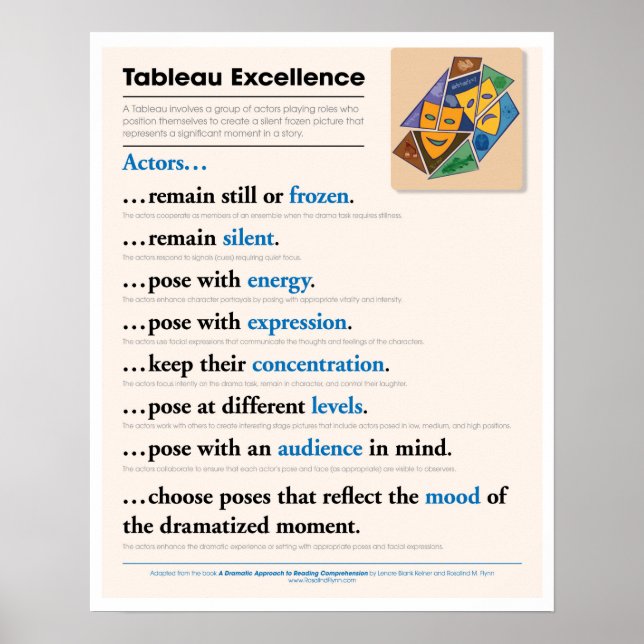 Tableau Excellence Poster (Framsidan)