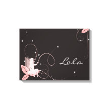 Tableau fée pour chambre de petite fille