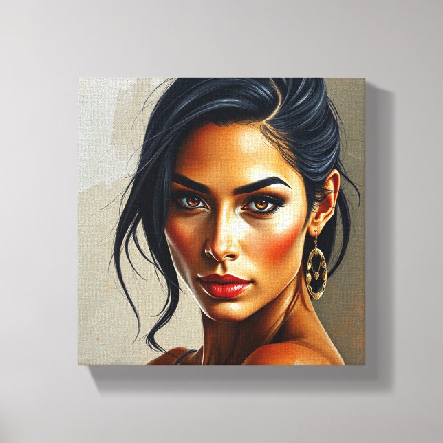 Tableau Maison Déco (Dark And Light) Canvastryck (Framsida)