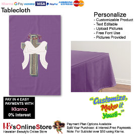 Tablecloth Household Linen Lila Background