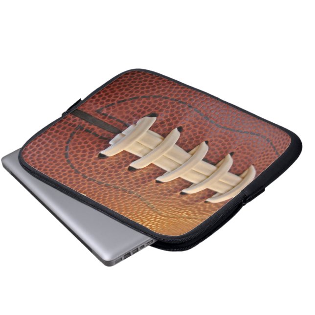 Tablet & laptop sleeve - fotboll bor (Framre botten)
