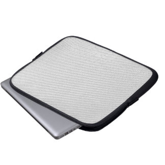 Tablet & laptop sleeve - kolfiber - vit
