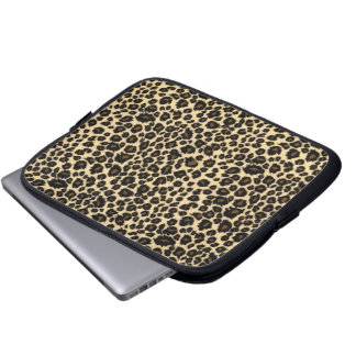 Tablet & laptop sleeve - Leopardpäls