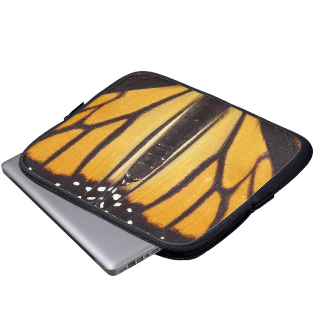 Tablet & laptop sleeve - monarkfjäril (Framre botten)
