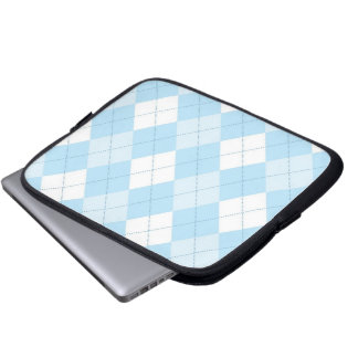 Tablet & laptop sleeve - SQ Argyle - moln