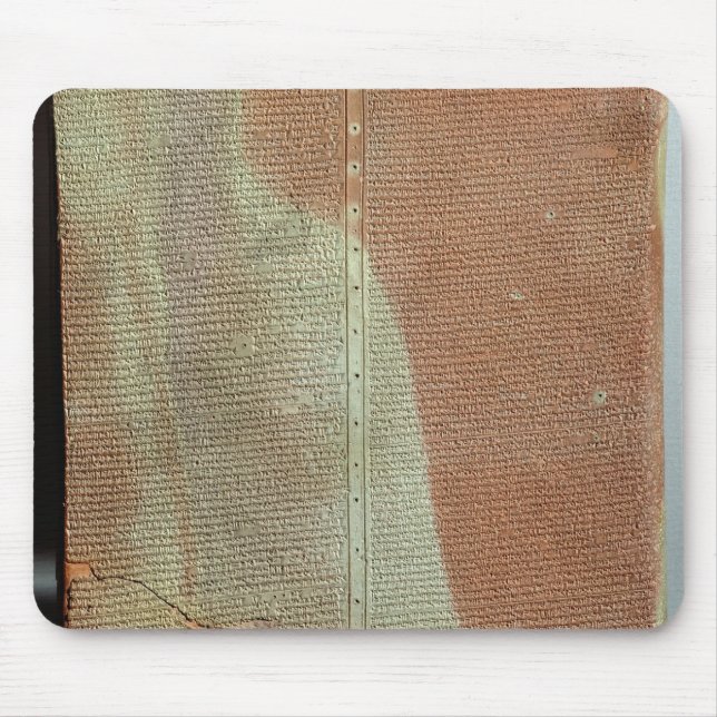 Tablet med historien av kungen Sargon II Musmatta (Framsidan)