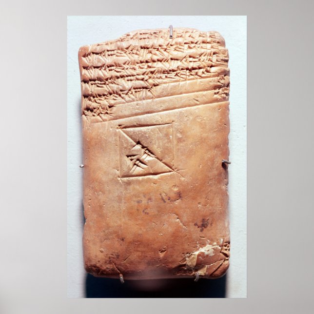 Tablet PC.1830-1530 BC Poster (Framsidan)
