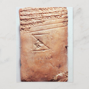 Tablet PC.1830-1530 BC Vykort