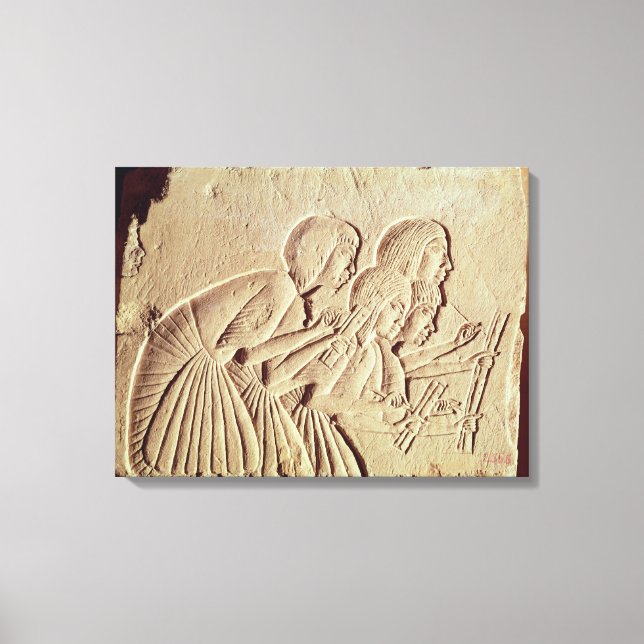 Tablet PC som visar fyra skript på jobbet Canvastryck (Framsida)