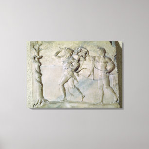 Tablet som visar Hercules Canvastryck