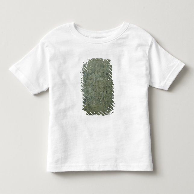 Tableten med kilskrift skrivar t shirt (Framsida)